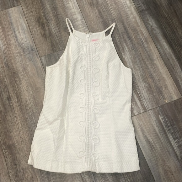 Lilly Pulitzer Annabelle Top in Resort White (Size 0) - Picture 4 of 9